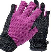 지원군몰 마스터 쿨 메쉬 7부 반장갑 남성 여성용 여름 등산장갑, 핑크(여)