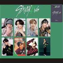 명함용지 하드보드지 8 개/대 Kpop Stray Kids 새 앨범 ODDINARY Photocards 인쇄 카드 엽서 LOMO Cards 팬 컬렉션 선물, [02] HAN