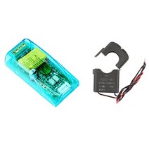 부품 통신 모듈 PZEM 004T 버전 단상 전력량계 TTL Modbus-RTU 260V 전류 전압 암페어 에너지 미터, [01] 100A host and openin, 01 100A host-Open CT