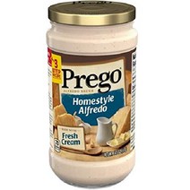 PREGO SPAGHETTI SAUCE HOMESTYLE ALFREDO 14.5 OZ, 1