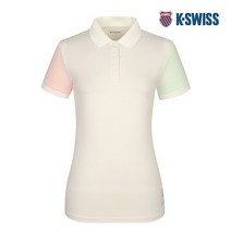 케이스위스 여성 소매배색 여성 PK티셔츠 4220TP255 IV