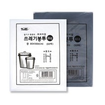 쓰레기봉투 분리수거함 봉투 재활용 비닐 80L 50매 _ 301998EA, 백색