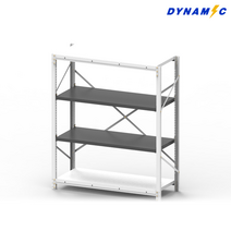 다이나믹 적재대 DMR21-2R 단당하중400KG 국산 선반 앵글 조립 오피스가구 산업용, 녹색
