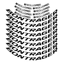 자전거스티커 휠 림 스티커 데칼 MTB자전거 MTB 산악 로드 엠티비 자전거, 알비 블랙