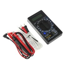 계측기 측정기 탐지기 게이지 DT-838 LCD 디지털 멀티 미터 AC/DC 750/1000V Amp 볼트 옴 온도 테스터 핸드, 한개옵션0