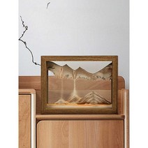 유사 그림 장식품, 회전불가- 블루 (21.5x16.5cm)