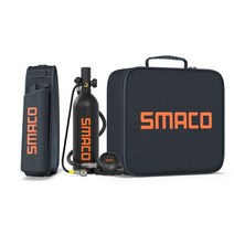 SMACO S400Pro 스쿠버 다이빙 탱크 장비 휴대용 스노클링 산소 탱크 에어 예비 호흡기 1L 리필 가능 디자인, 2.Oxygen Bottle Diving - S400P