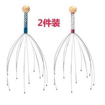 JINGHENG 마사지 도구 주꾸미 대만 항공 두피 영혼 뽑다 추출기 12 간지럽다 신기, 청상 블루 5발톱 멀티 다산초강력 핑