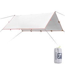 야외천막 포장마차 방수 야외 옥상 천막 3.2x3m3.2x2.1m 포 텐트 그늘 접이식, 은회색 3.2x3m