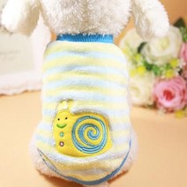 강아지패딩 바람막이 옷 베스트 조끼 대형 반려견 아우터 소형 중형 점퍼 작은 저렴한 애완 동물 개 부드러운 겨울 따뜻한 프렌치 치와와 요크셔, 없음, 36.Snails - XXS Chest 15 cm