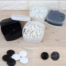 국내 생산 고급 초자 바둑알 18호/21호 초등학생 오목, 21호