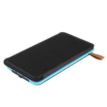 캠핑파워뱅크 인산철 100000mAh 방수 태양 보조베터리 야외 캠핑 휴대용 접는 태양 전지 패널 5V 2A USB 출, [01] 3 solar panel Blue