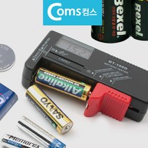 건전지 배터리 전압체크기 테스터기 밧데리 건전제 전압체크기 테스터기 AA AAA C D 9V 버튼-72394EA