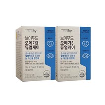 올따옴) 한국야쿠르트 브이푸드 오메가3 듀얼케어(60캡슐)x2개, 1개, 2개, 60정