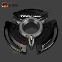 Tmax560 오토바이 프레임 슬라이더 프로텍터 엔진 고정자 커버 가드 yamaha tmax 560 techmax 2020 2021 2022 t-max560 tech max, 블랙, 1개