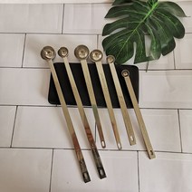 계량 정량 긴손잡이 스푼, 304 재질 10ml 평스푼