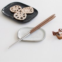 젓가락 숟가락 커트러리 수저 세트 고급 우드 유럽풍 커플 수저 나무 신혼 양식기 가족 혼수 한식