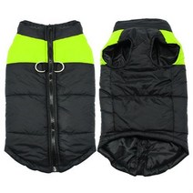 입히기쉬운 강아지 명품 패딩 후리스 떡볶이코트 이탈리안그레이하운드 프렌치불독 옷 작은 중형 대형 개를위한 개 옷 퍼그 프렌치 불독 겨울 애완 동물 치와와 코트 자켓 방수, 3XL, 초록