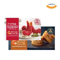 [아모제] 크리스피 멘보샤 368g + 레드벨벳 프라운 통살 튀김용새우 300g, 단품