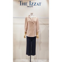 [더아이잗(여성)] [더아이잗][더아이잗] 더아이잗 퍼프 소매 더블 버튼 블라우스IL4A