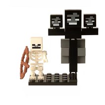 마블 어벤져스 미니피규어 히어로 마인크래프트 레고 호환 블록 피규어, 361 스켈레톤/위더