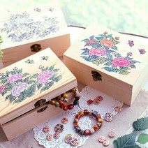 고급 민화 보석함 만들기, 보석함(소)일월부상도