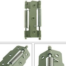 양쪽 자유 개폐형 스윙도어 양개형 경첩 스프링 녹색 50155EA, 본상품선택