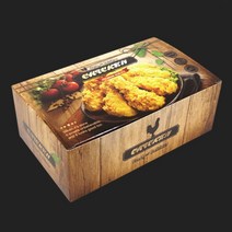 치킨박스 HC 대 203x123x73mm 200개 마닐라지, 단품, 단품