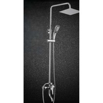 해바라기 수전 세트 샤워실 일체형 레인 부스 욕실, 원형수전