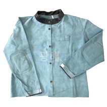 DNG 용접자켓 (여름용 겨울용) L XL XXL 소가죽 작업복 용접장갑, 청색