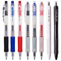 동아 Q-Knock 볼펜 0.4mm / 0.5mm / 속건성 잉크펜 / 큐노크, 0.4mm 블랙 / 블랙