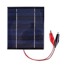 휴대용 태양열충전기 태양광충전기 야외 태양 전지 패널 10W 12V DIY 충전기 폴리실리콘 USB 핸드폰 충전용, [09] 5W 5V