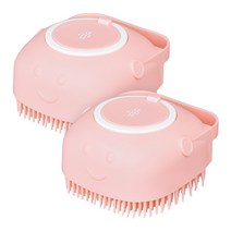 아유아유 씻어보솔 1+1, 2개, 핑크