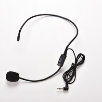 휴대용 헤드셋 마이크 유선 3.5mm 이동 행잉 라우드 스피커 투어 가이드 스틸의 교육, 01 Head-mounted headset