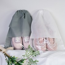여행용 신발 보관 더스트백 슈즈파우치 부직포 주머니