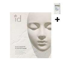 id 아이디에이지 페이스핏 석고 마스크팩 + 피지오겔 샘플 증정, 1박스(4매)