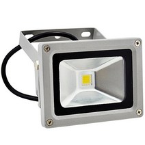 조명 DC LED 투광기 10W 12V 24V 배터리 축전지용 직류 투광등 램프, 1개, 하얀빛