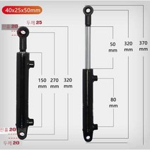 JINGHENG 유압 실린더 규격 유압유니트 2톤 3톤 양방향 단방향 프레스 소형, R개