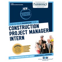 Construction Project Manager Intern Volume 3734 Paperback, Passbooks, English, 9781731837349