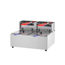 가정용튀김기 테이블형 2구 감자 도넛츠 꽈베기, 83B 대용량 1칸튀김기(바스켓1개)