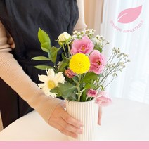정아네식탁 화훼농가돕기 생화 꽃배달 꽃다발 대형, 단품