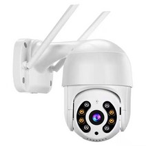 800만 화소 고화질 실내외 방수 카메라 무선 Wi-Fi 가정용 CCTV, 300만 + 정전 항속전원+ 32GB, 판자 렌즈, 야간 시청 OK.