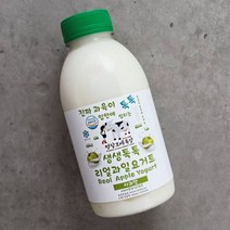 평창보배목장 사과맛 요거트 500ml, 단품