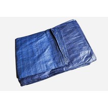 공사장 자재덮개 타포린 천막 블루 1롤(1.8x85) 바닥보호용 공업용 그늘막