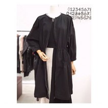 [YK] W몰 면 스트링 야상점퍼 Y193C710