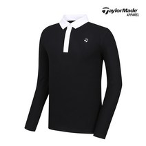 [테일러메이드] 남성 카라 포인트 티셔츠 TMTYK4144-199