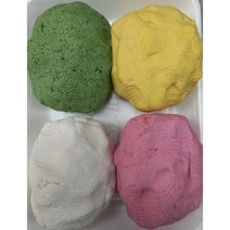 집에서만드는송편반죽(4색) 쑥모시개떡반죽2kg, 송편반죽