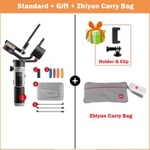 Zhiyun-크레인 M2S S 짐벌 안정기 떨림방지 핸드헬드 미러리스 액션 브래킷 삼각대 스마트폰 카메라 Vl, 08 Standard Carry Bag