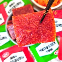 [양양푸드] 웨이롱 진취소 중국 간식 쫀드기 안주 90g(10g9개입) WEILONG KISSBURN, 10개, 치킨맛(초록)