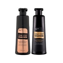 꾸띄르헤어 멋내기갈색 180ml + 새치염색샴푸 블랙 180ml